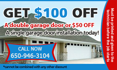 Garage Door Repair Menlo Park coupon - download now!